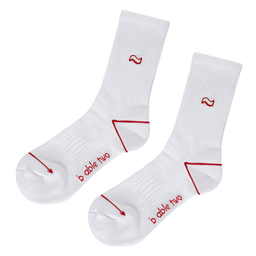 [UNISEX] Logo Socks (RED)